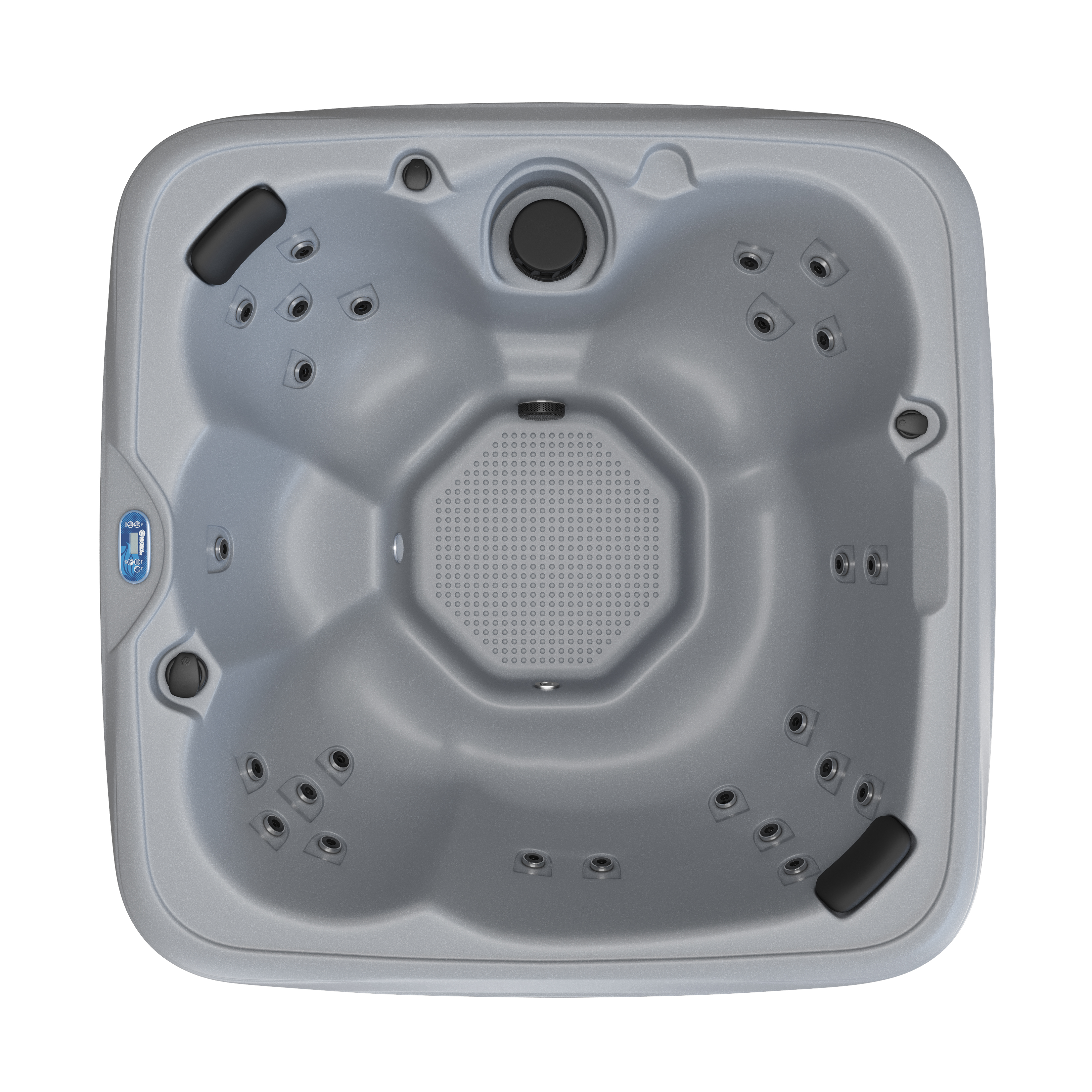 CR2 hot tub top view